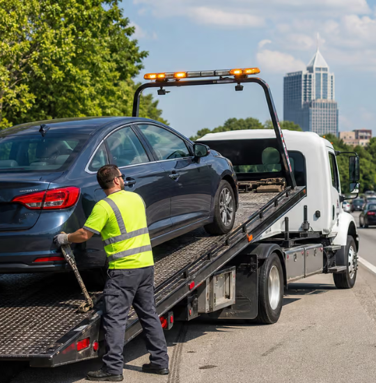 Emergency Roadside & Flatbed Towing Fleet